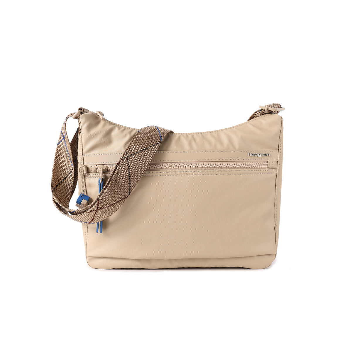 Harpers S Shoulder Bag Creased Safari Beige