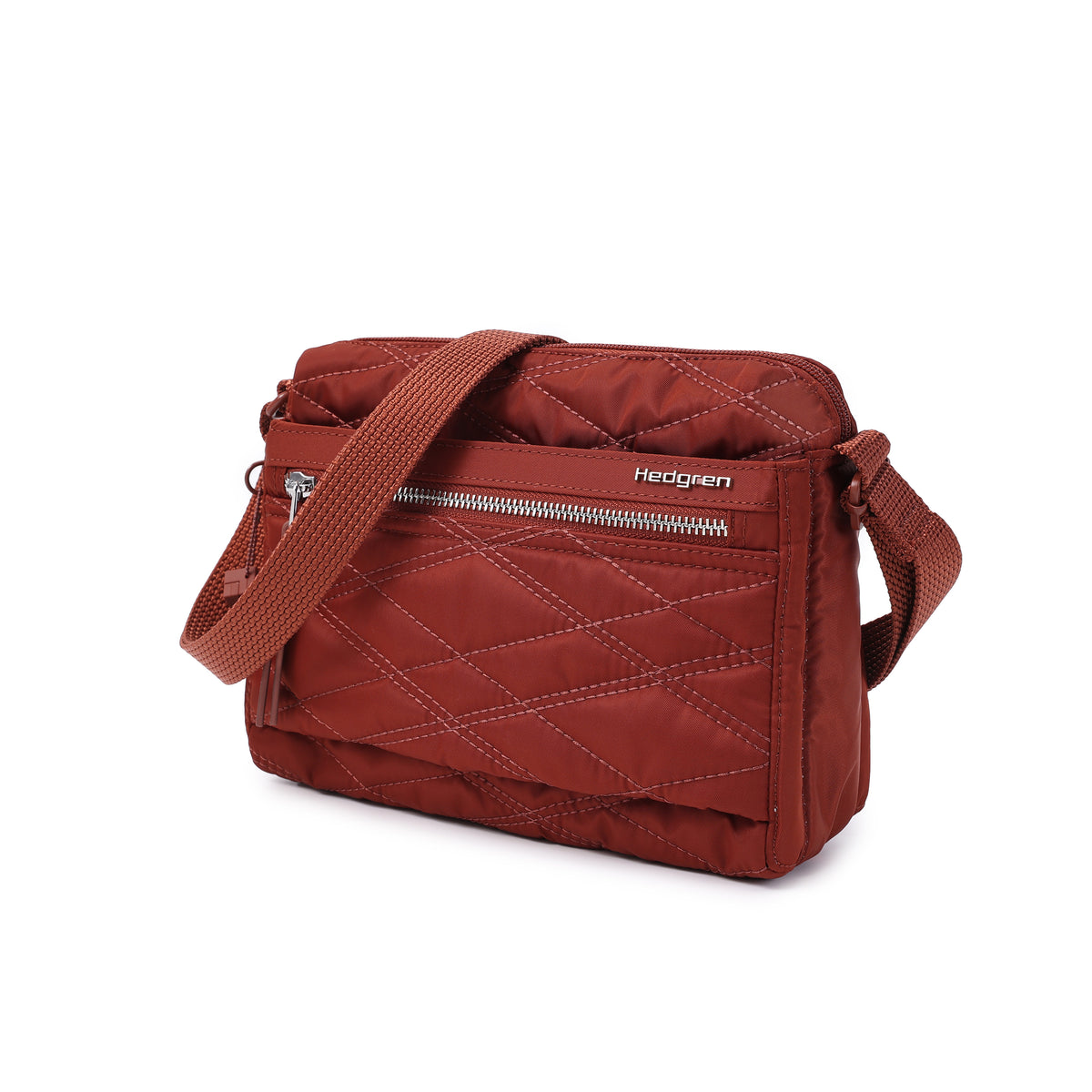 Eye Shoulder Bag New Quilt Brandy Brown