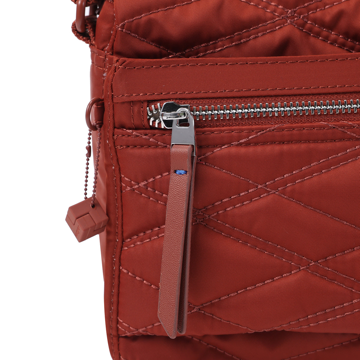 Eye Shoulder Bag New Quilt Brandy Brown
