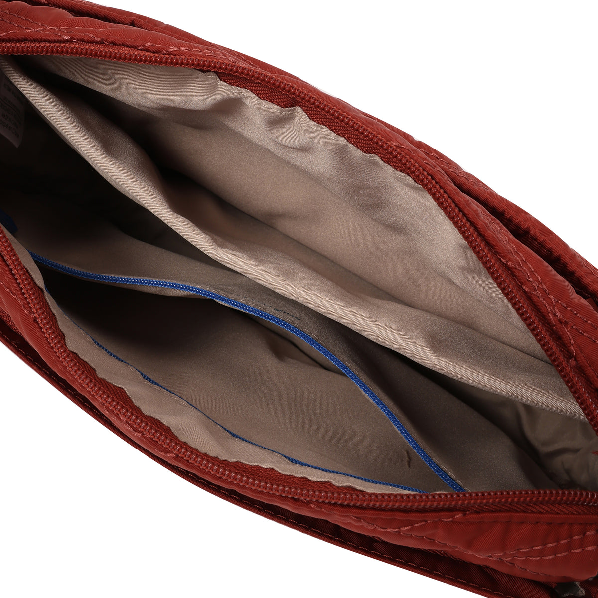 Eye M Shoulder Bag Medium New Quilt Brandy Brown