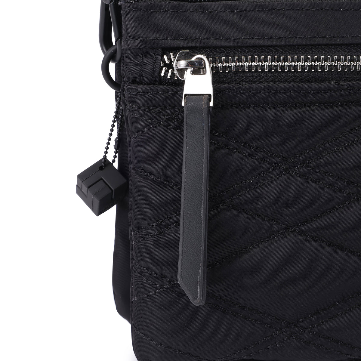 Emma Crossover 3 Compartment New Quilt Black