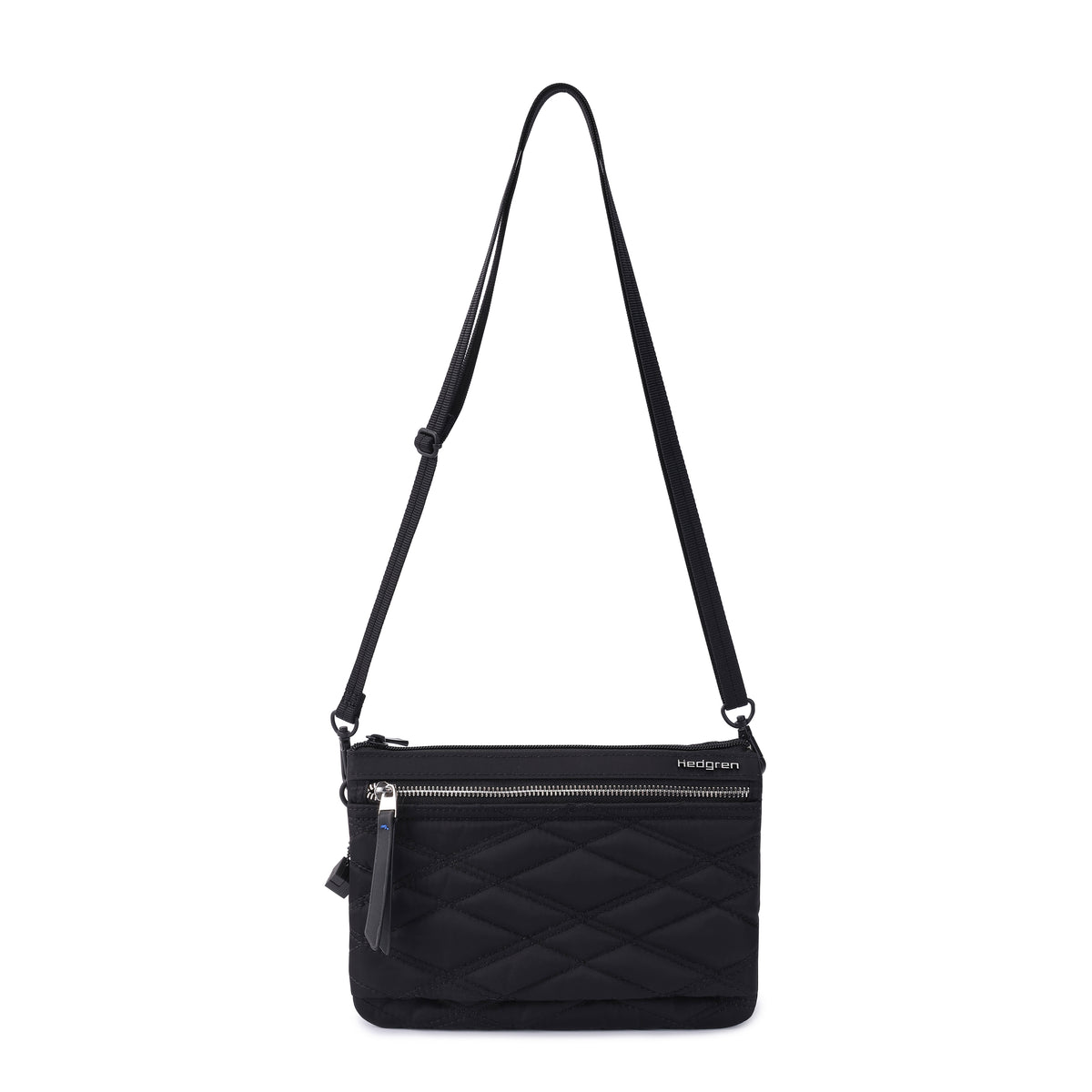 Emma Crossover 3 Compartment New Quilt Black