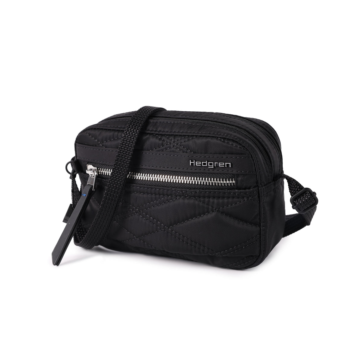 Maia Small Crossover 2 Compartment New Quilt Black