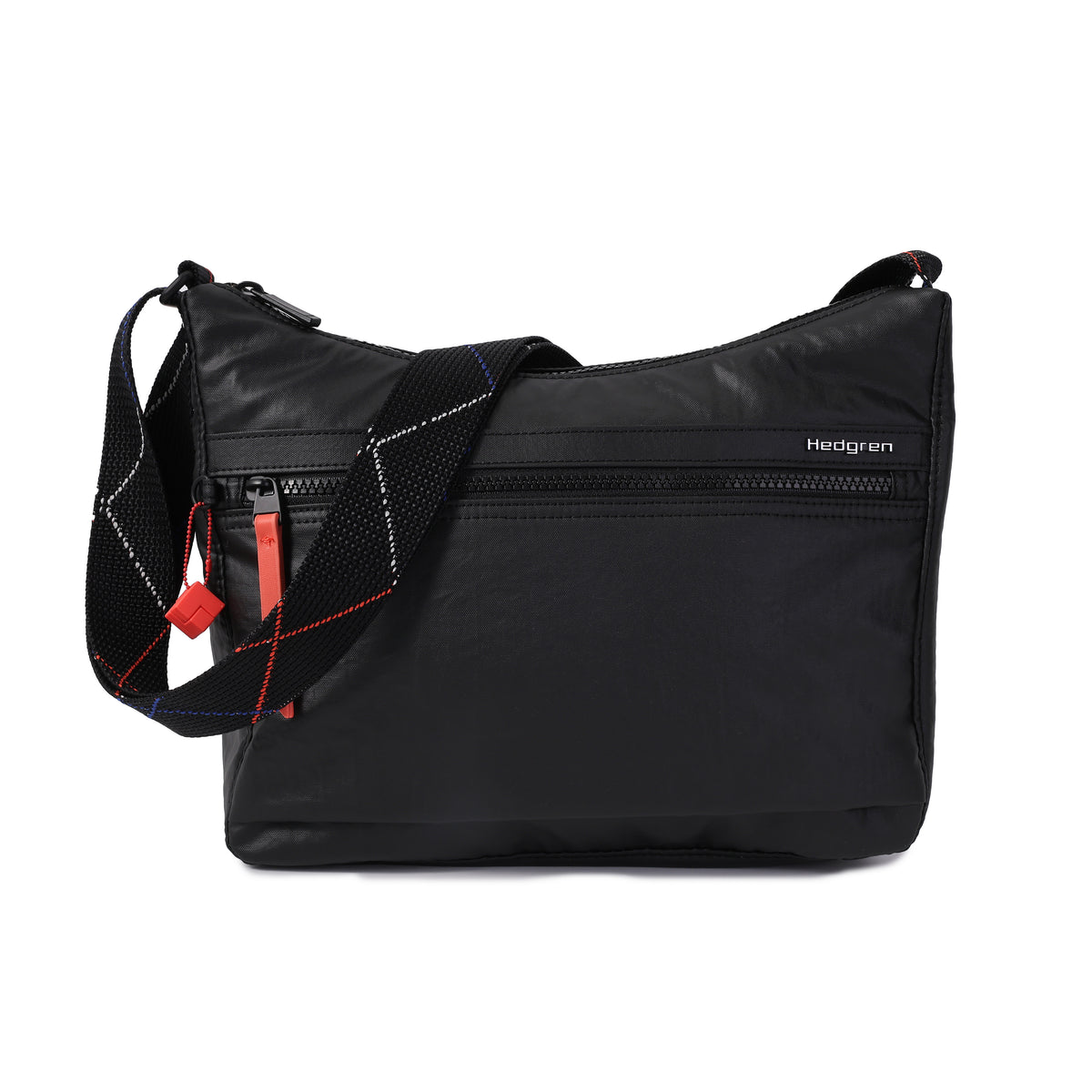 HarperS S Shoulder Bag Rfid Creased Black/Coral