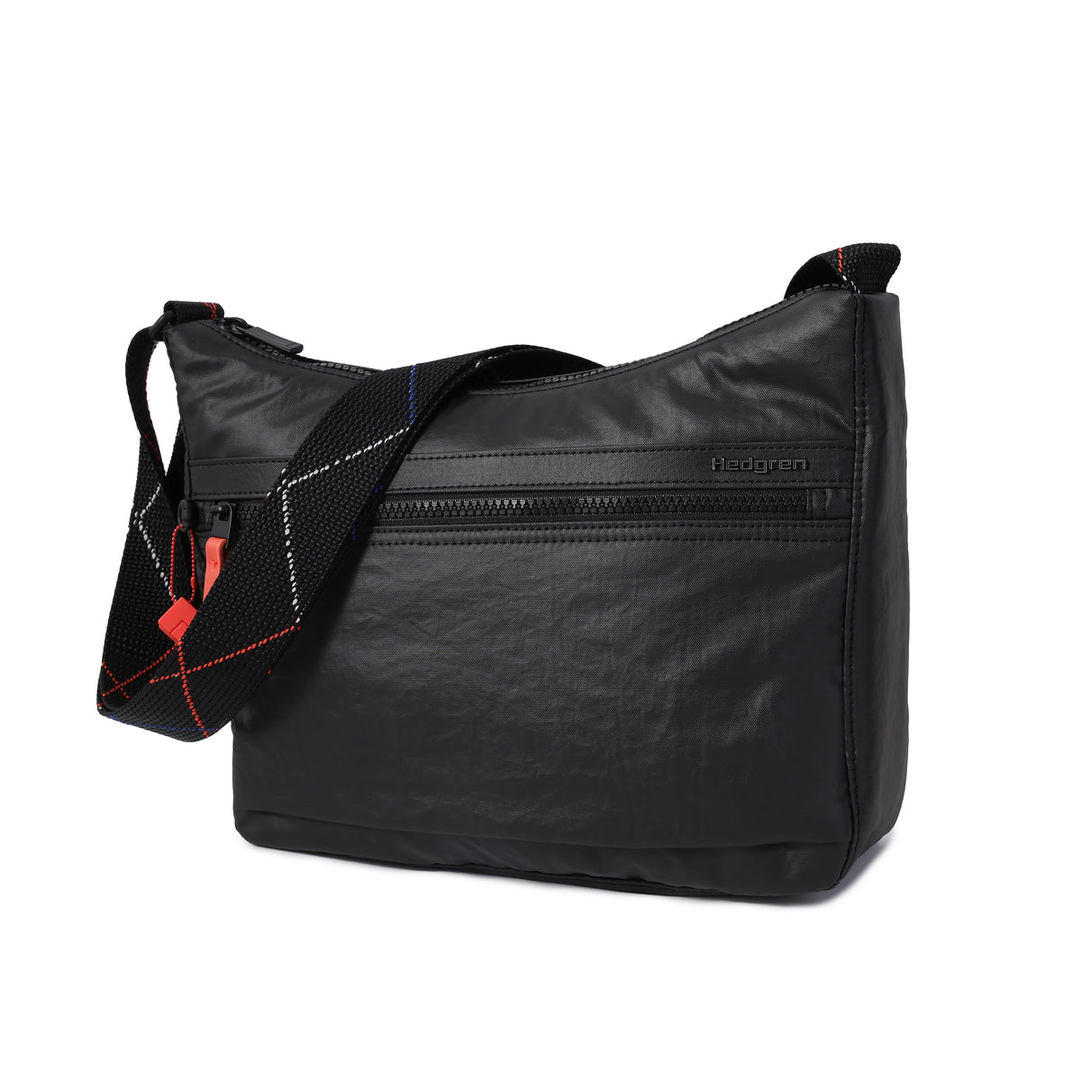 HarperS S Shoulder Bag Rfid Creased Black/Coral