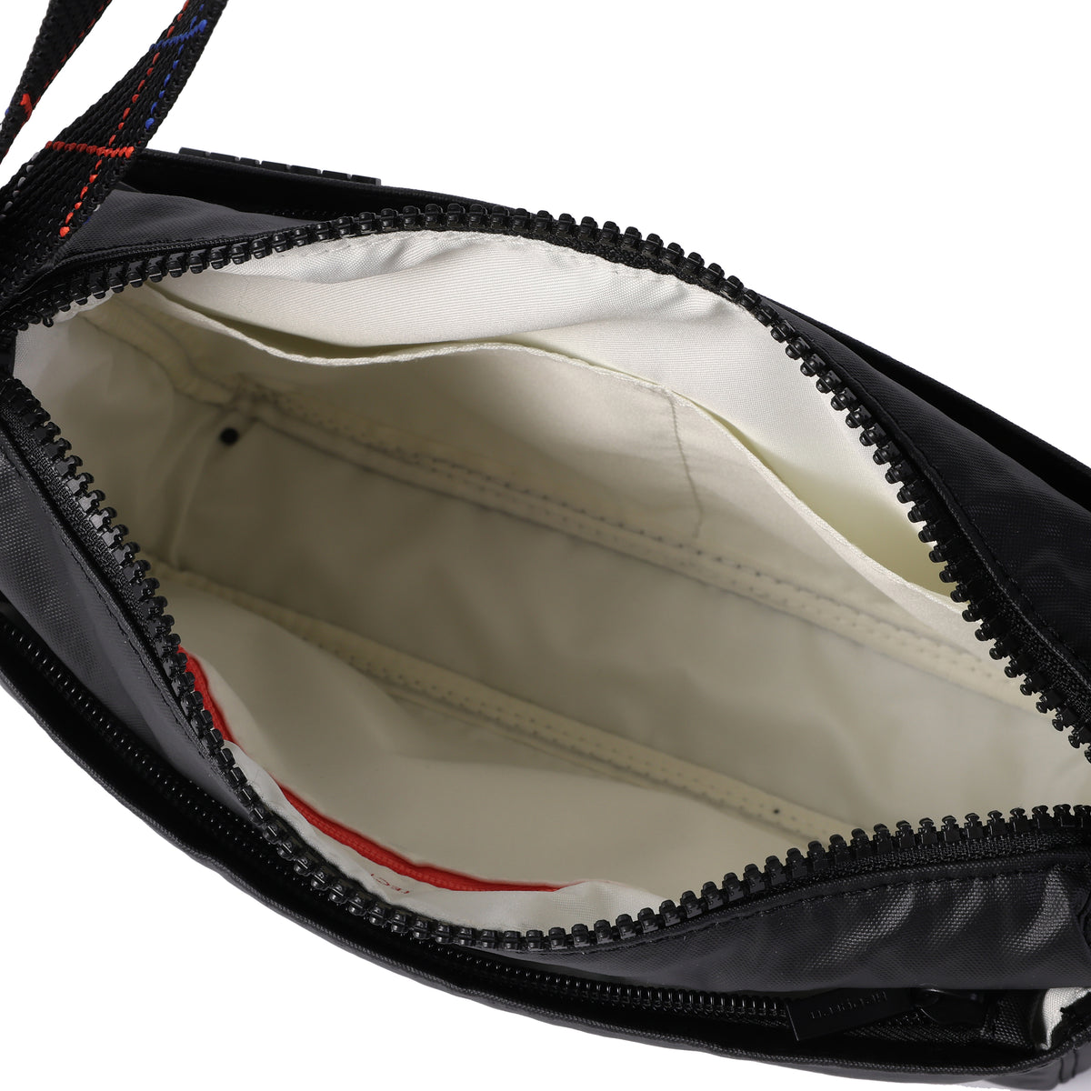 Eye Shoulder Bag Rfid Creased Black/Coral