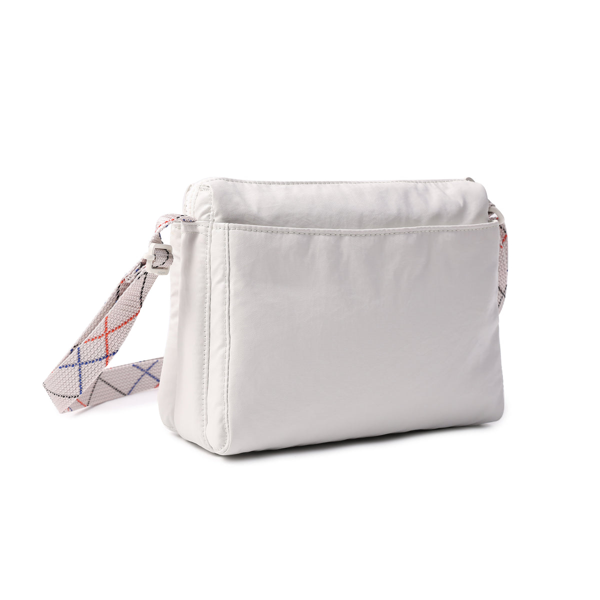 Eye Shoulder Bag Rfid Creased Vaporous Grey