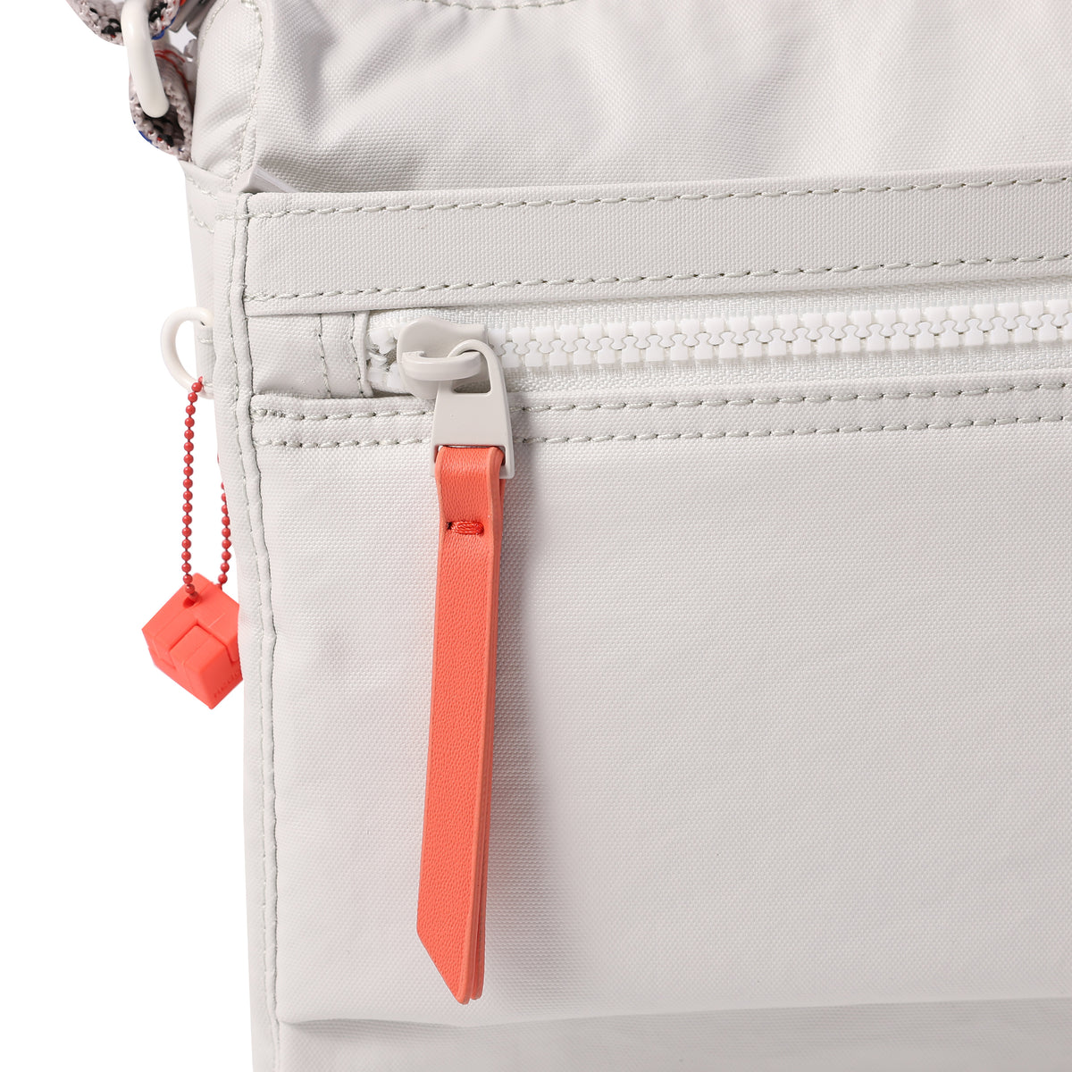 Eye Shoulder Bag Rfid Creased Vaporous Grey