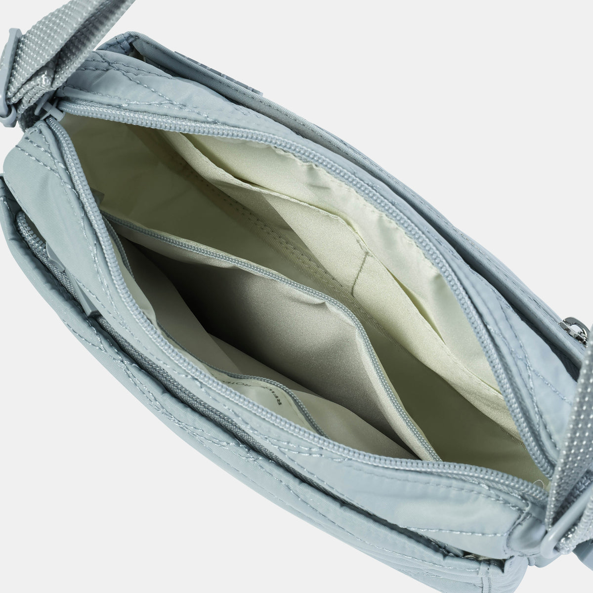 Eye Shoulder Bag Rfid New Quilt Pearl Blue