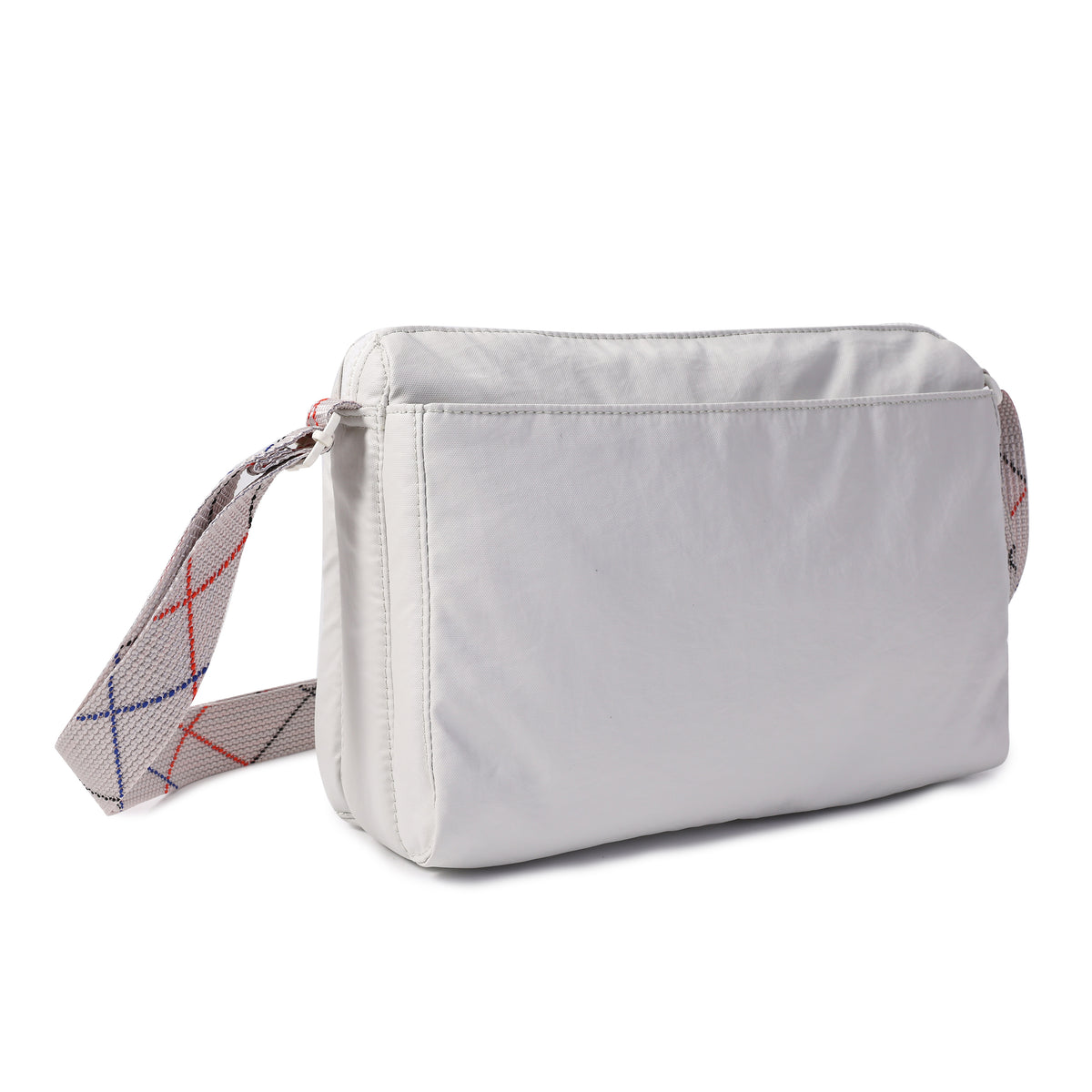 Eye M Shoulder Bag Medium Rfid Creased Vaporous Grey