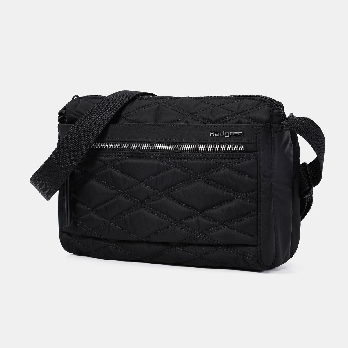Eye M Shoulder Bag Medium Rfid New Quilt Full Black