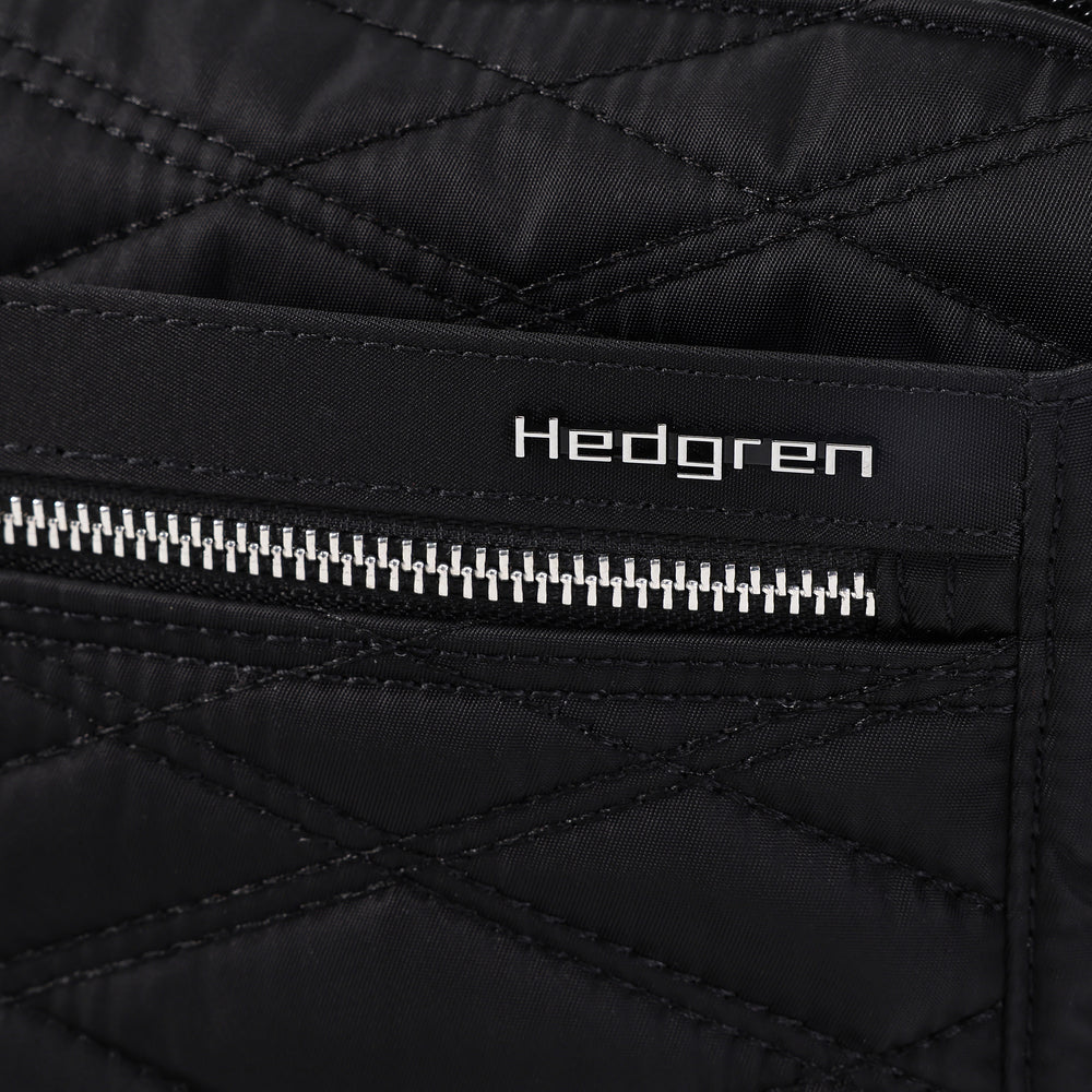 Hedgren Eye M Shoulder Bag Medium Rfid New Quilt Full Black