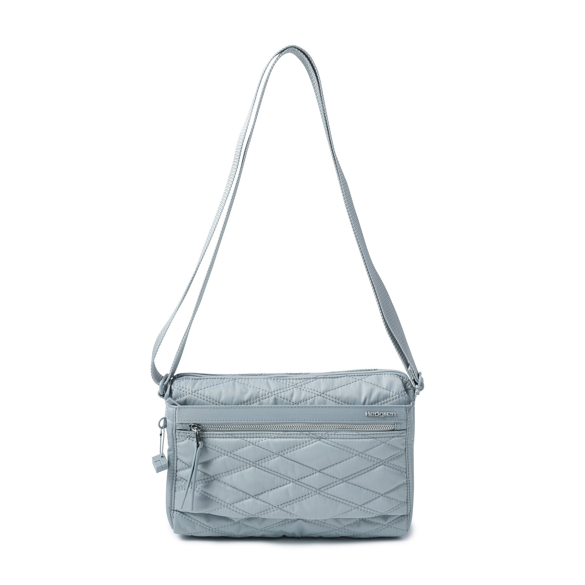 Eye M Shoulder Bag Medium Rfid New Quilt Pearl Blue