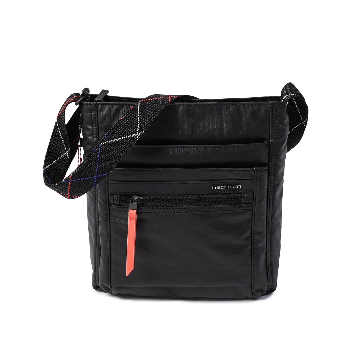 Orva Crossover Rfid Creased Black/Coral