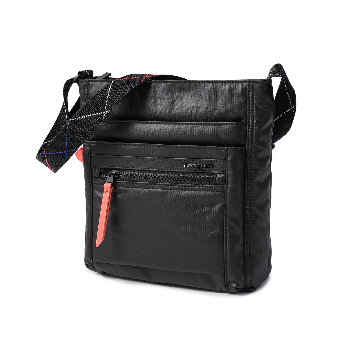 Orva Crossover Rfid Creased Black/Coral