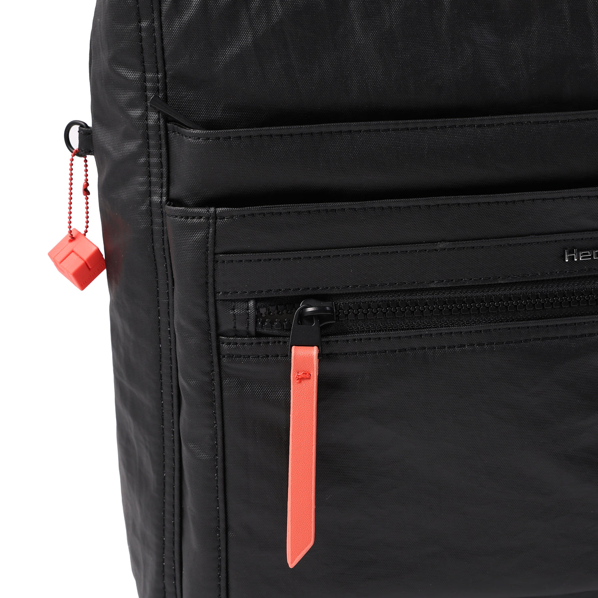 Orva Crossover Rfid Creased Black/Coral