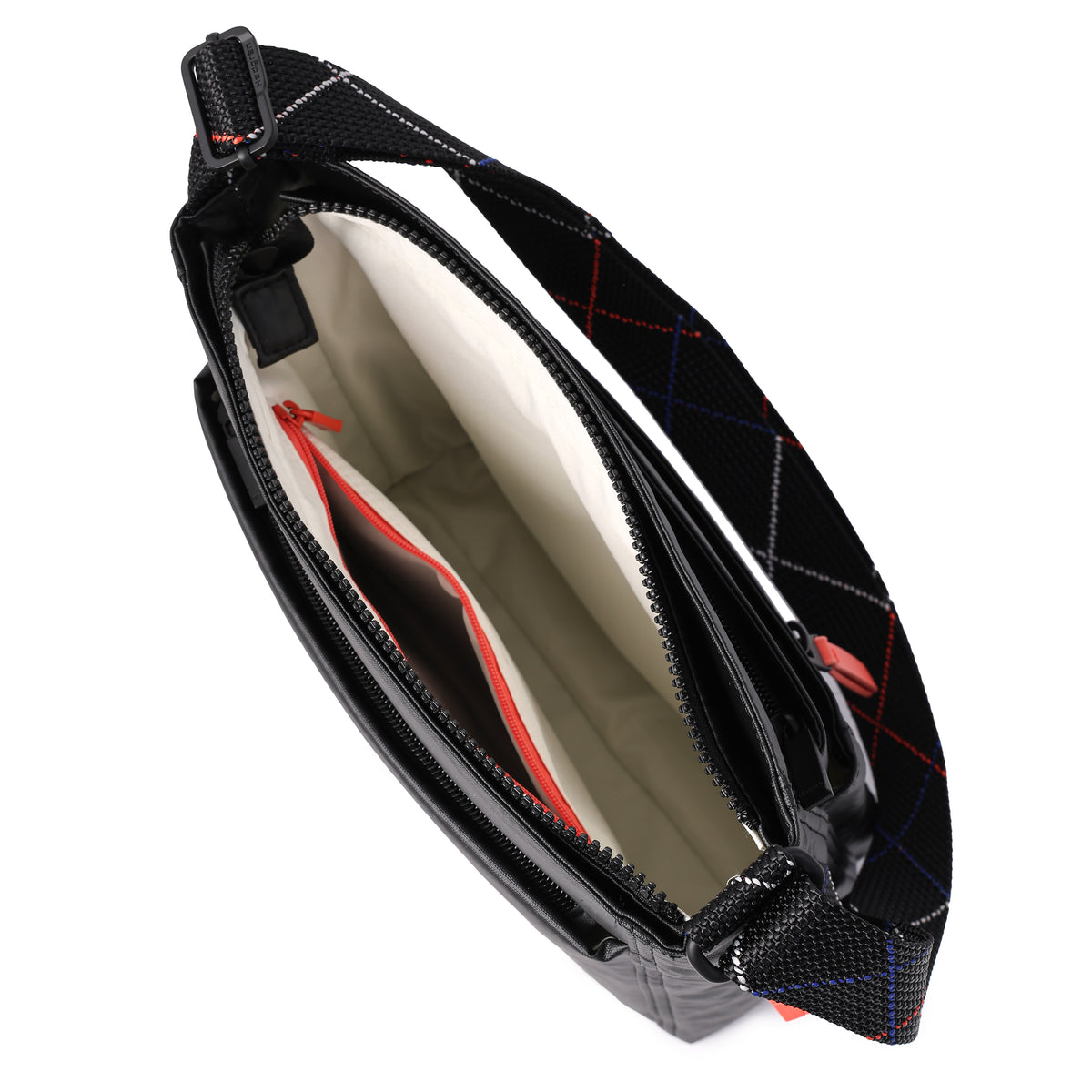 Orva Crossover Rfid Creased Black/Coral