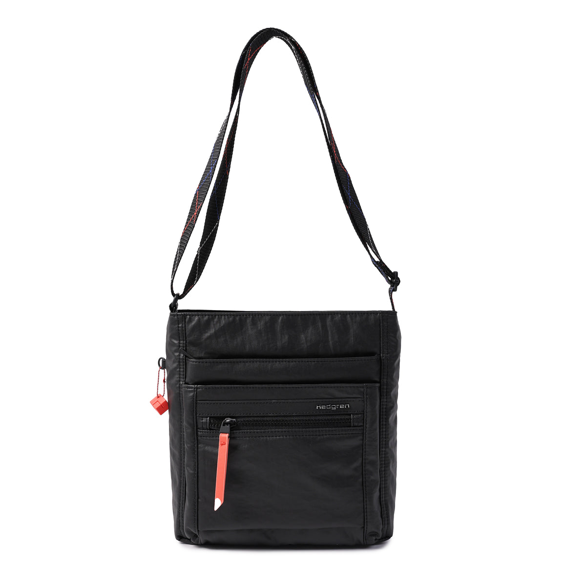 Orva Crossover Rfid Creased Black/Coral