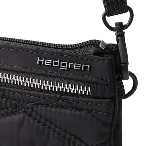 Hedgren Emma Crossover 3 Compartment Rfid New Quilt Full Black