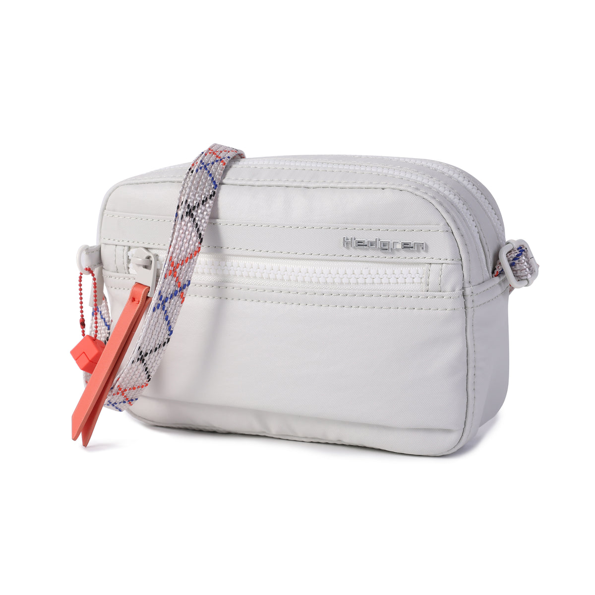 Maia Small Crossover 2 Compartment Creased Vaporous Grey