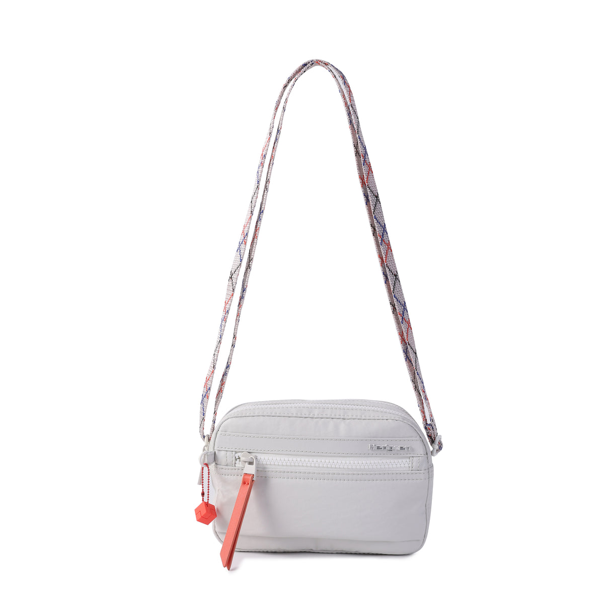 Maia Small Crossover 2 Compartment Creased Vaporous Grey
