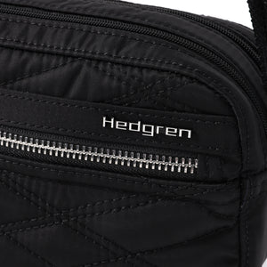 Hedgren Maia Small Crossover 2 Compartment New Quilt Full Black