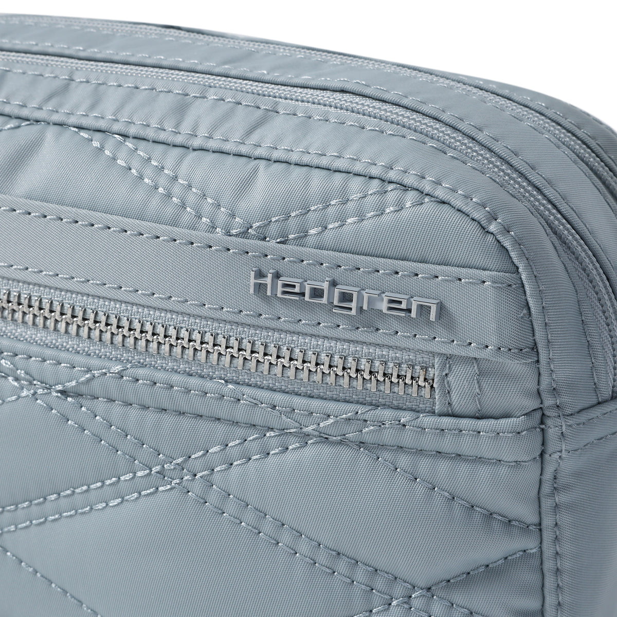 Maia Small Crossover 2 Compartment New Quilt Pearl Blue