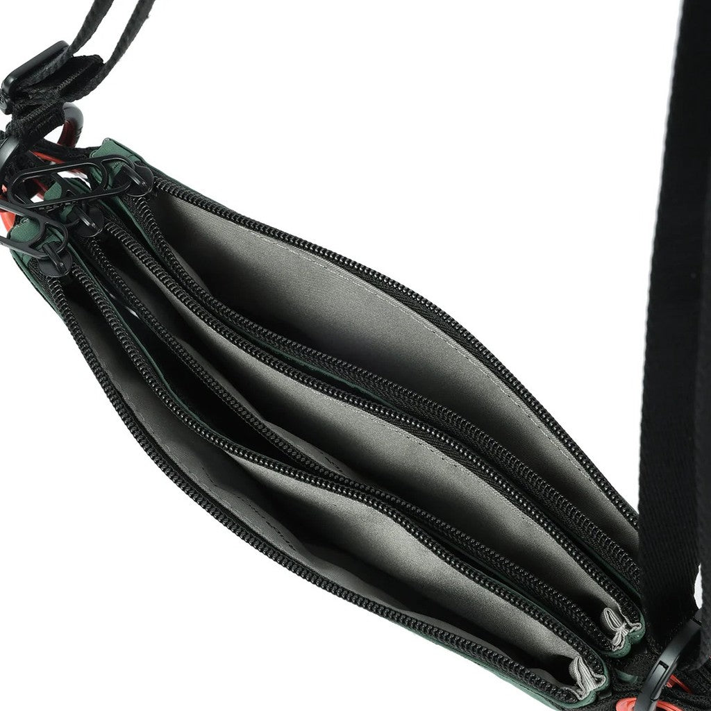 Hedgren Isa 3- Crossover Set + RFID Duck Green