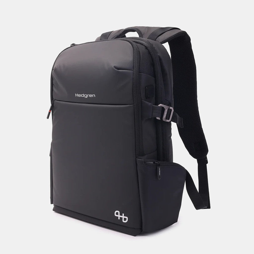 Hedgren Suburbanite Backpack + Raincover + RFID \ Black Eco