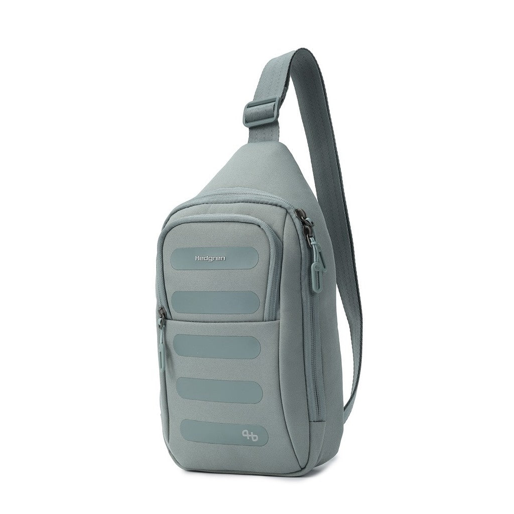 Hedgren Sling Crossbody Bag Grey-Green