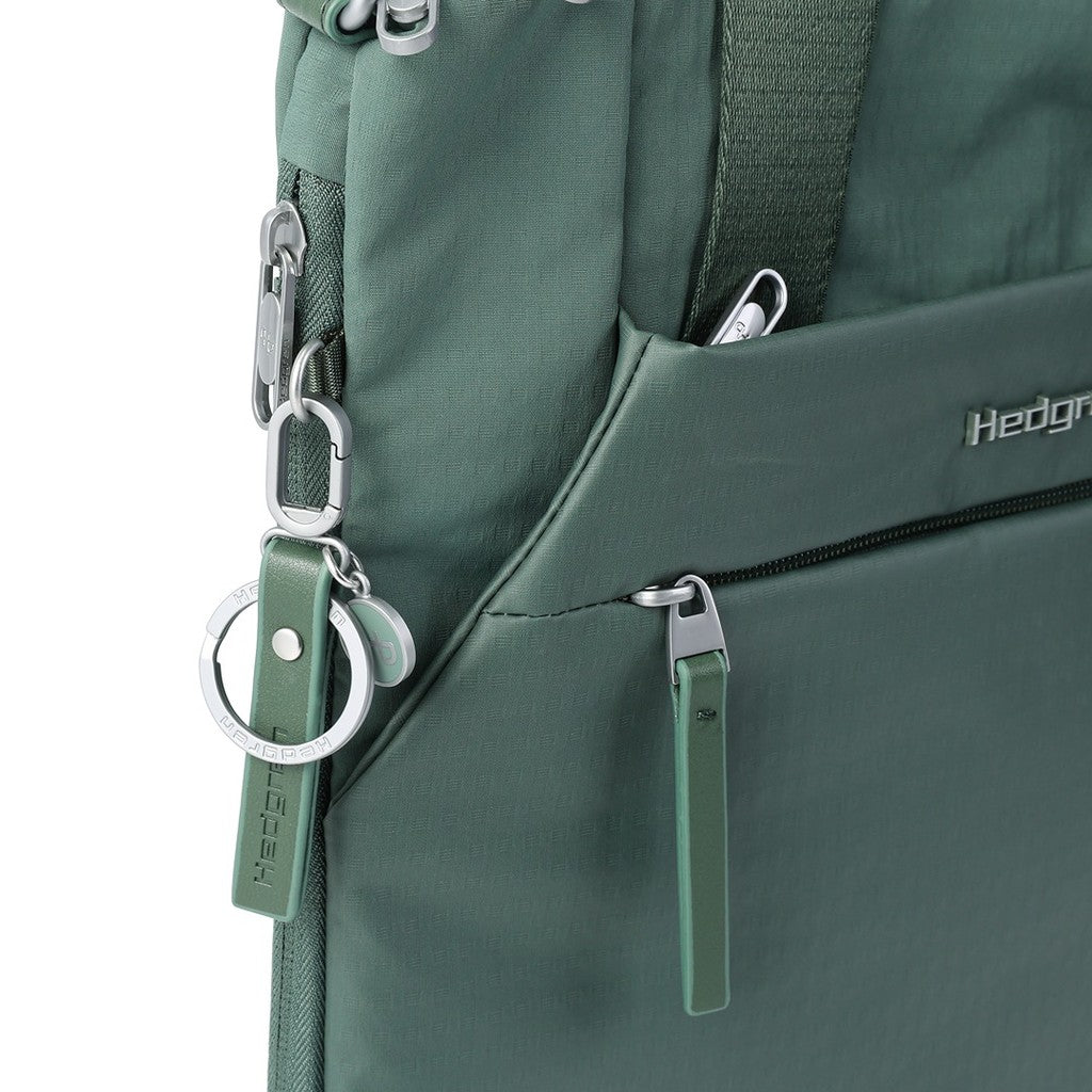 Hedgren Roku Tote Duck Green