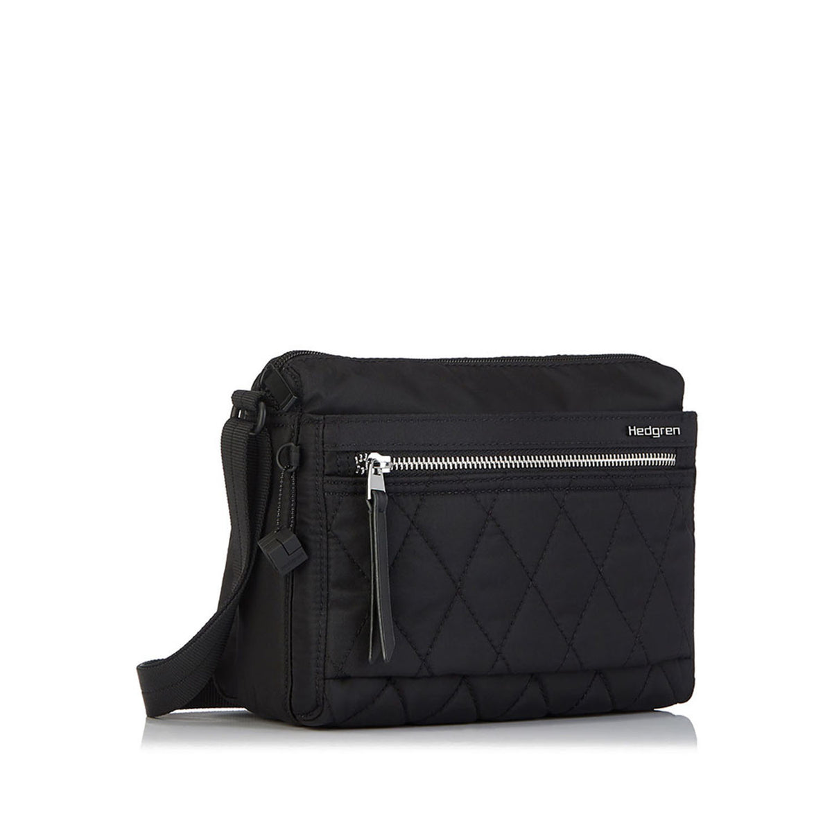Eye Shoulder Bag RFID Quilted Black