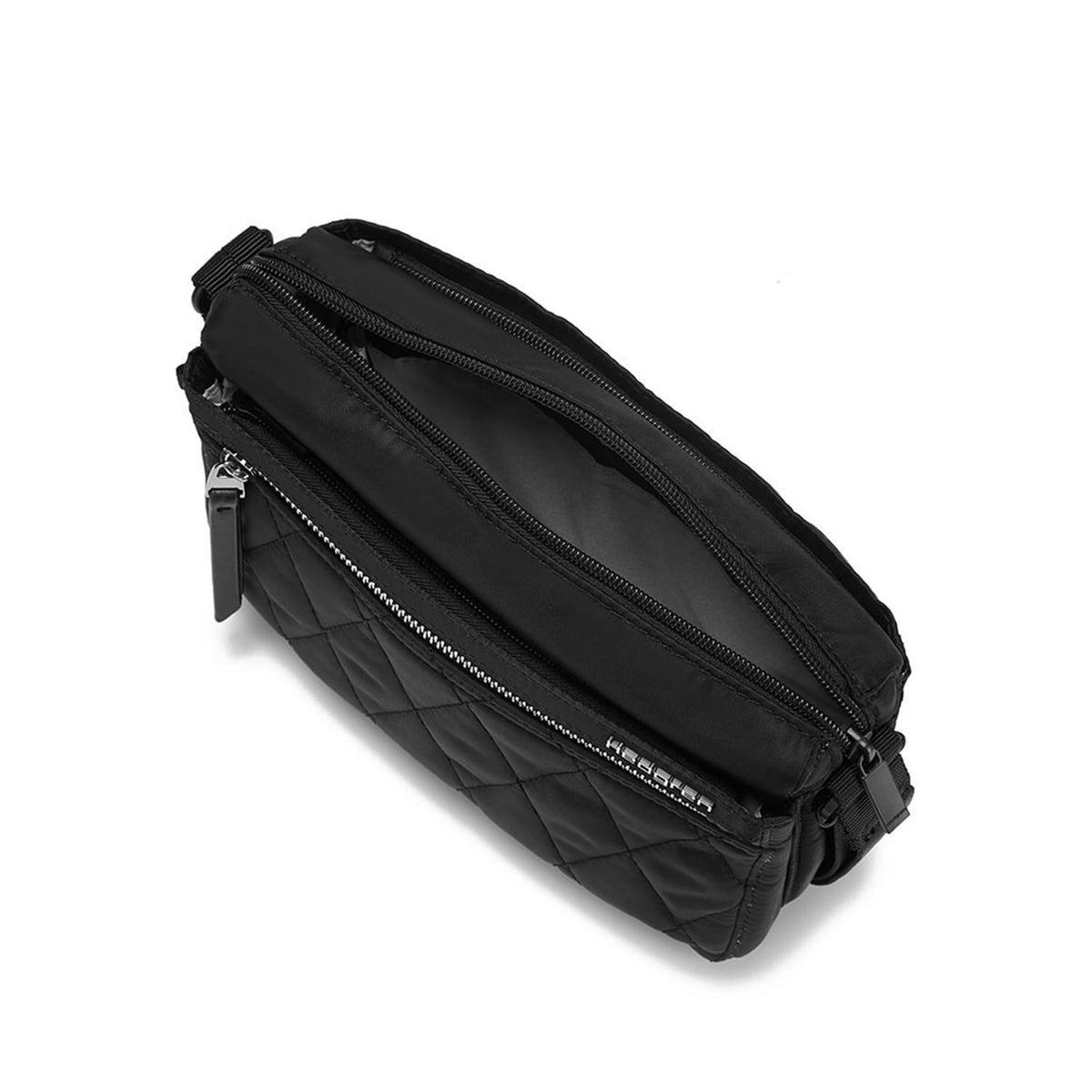 Eye Shoulder Bag RFID Quilted Black