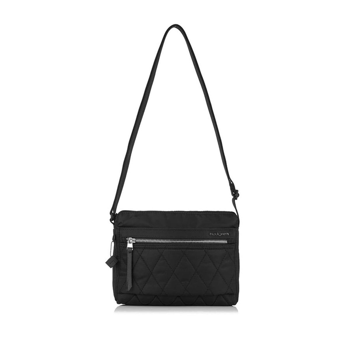 Eye Shoulder Bag RFID Quilted Black