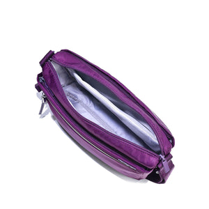 Eye M Shoulder Bag Medium RFID Deep Velvet